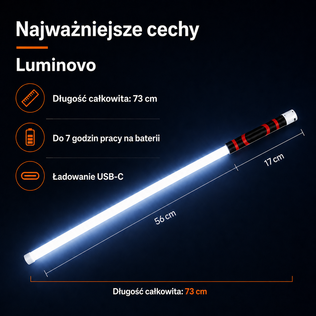 Luminovo elastyczna lampa LED — Skończ z pracą po ciemku